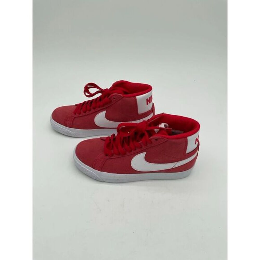 Nike SB Zoom Blazer Mid University Red/White Suede- New Size 4Y